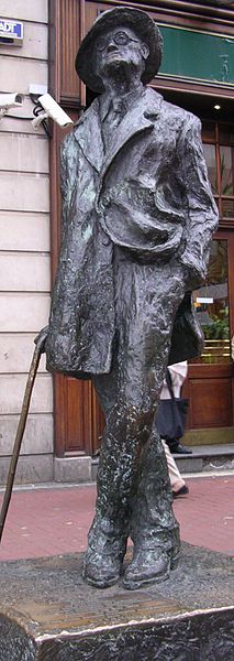 Staty av James Joyce